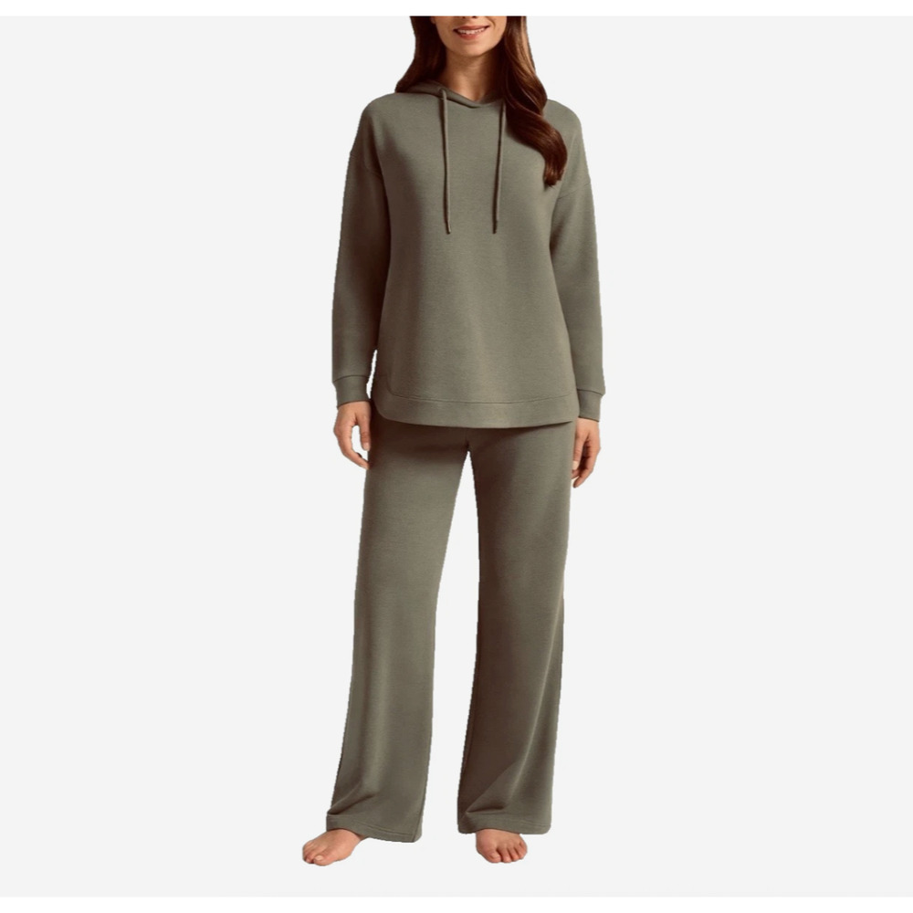 MAX & MIA Loungewear Small Hoodie Pullover‎ / Pants Set Relaxed Fit | Super Soft
